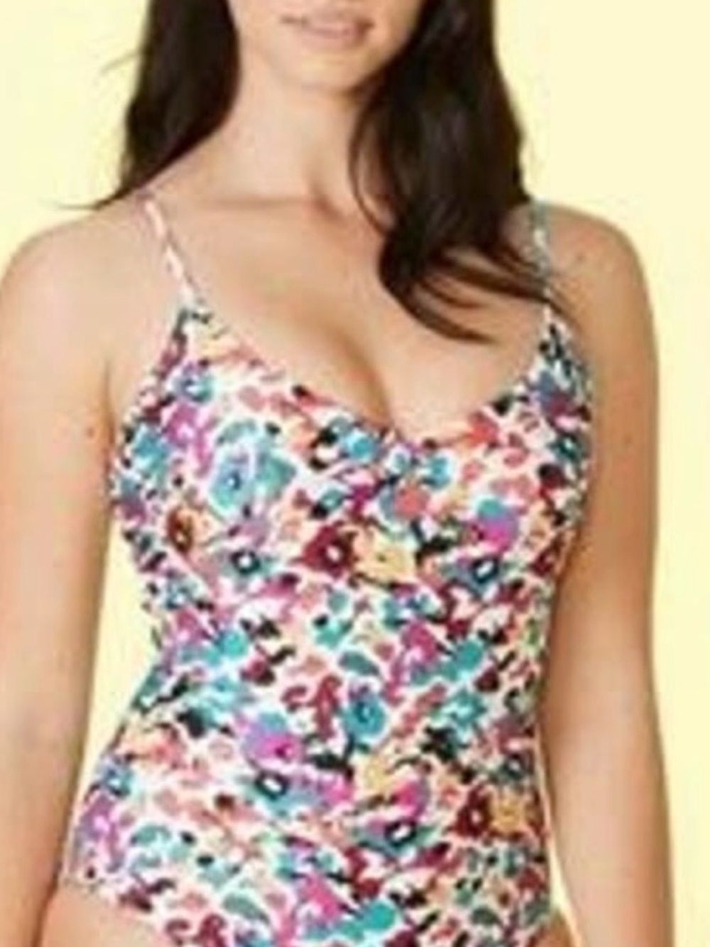 Summersalt NWT Marina Rainbow Reef Floral Print One-Piece Swimsuit
